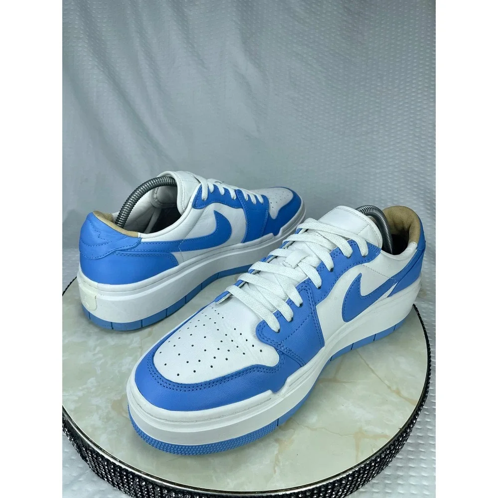 Nike Air Jordan 1 Elevate Low Platform Sneakers Womens 12 University Blue Shoes